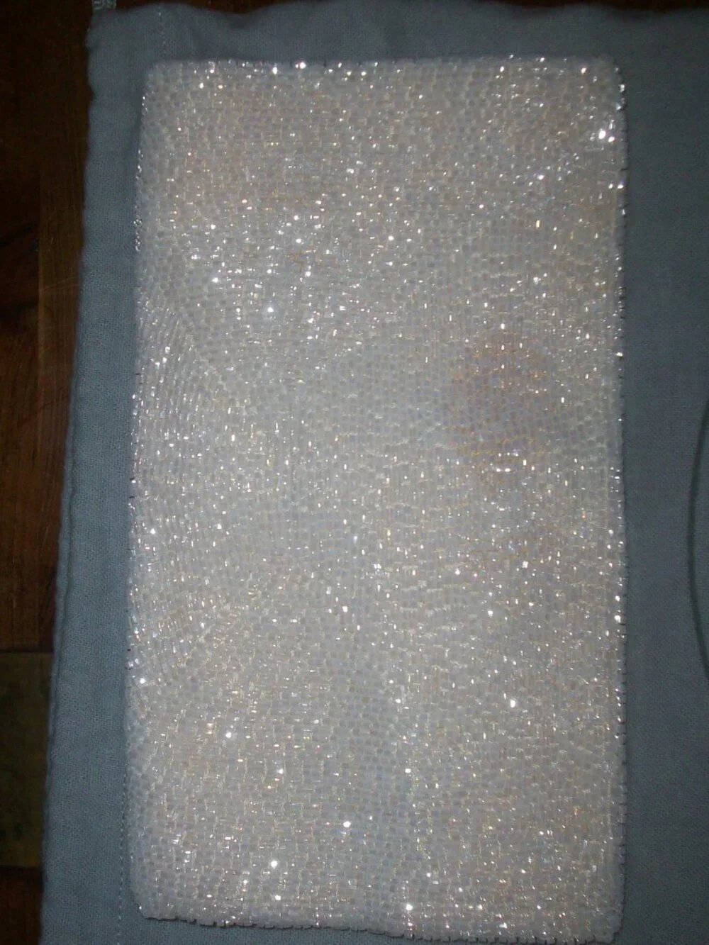 Vintage~Richere Bag~By Walborg~Beaded Clutch Bag~Made In Japan, flawed